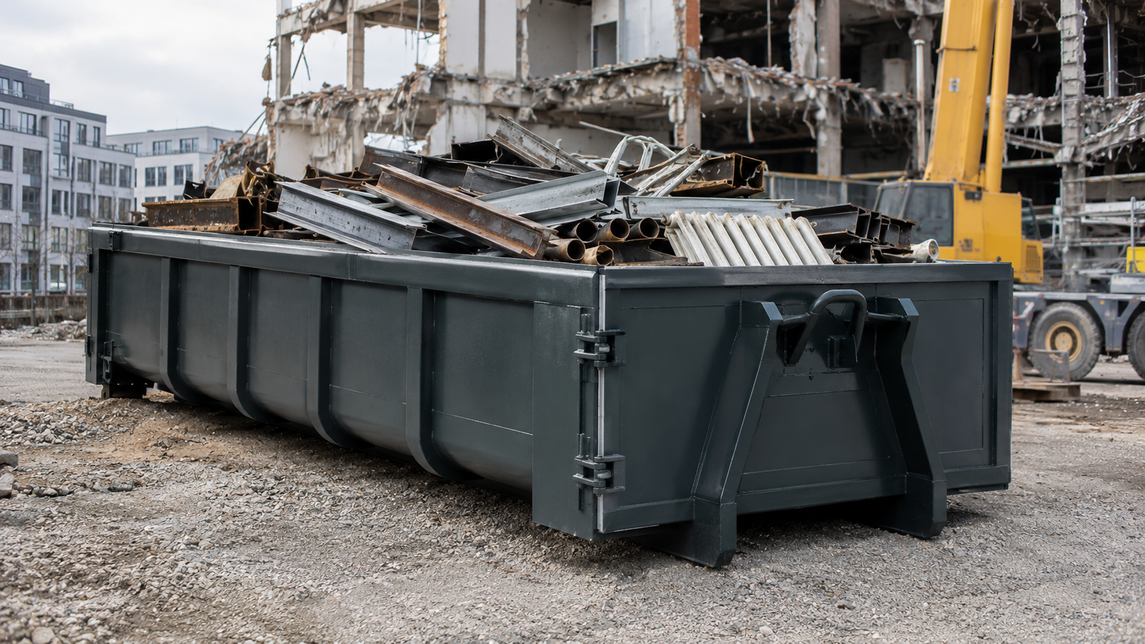 Container 10 bis 20 Kubikmeter