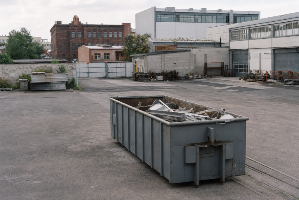 Gewerbliche Schrottabholung Berlin: Metallpreise, Container und was wirklich zählt